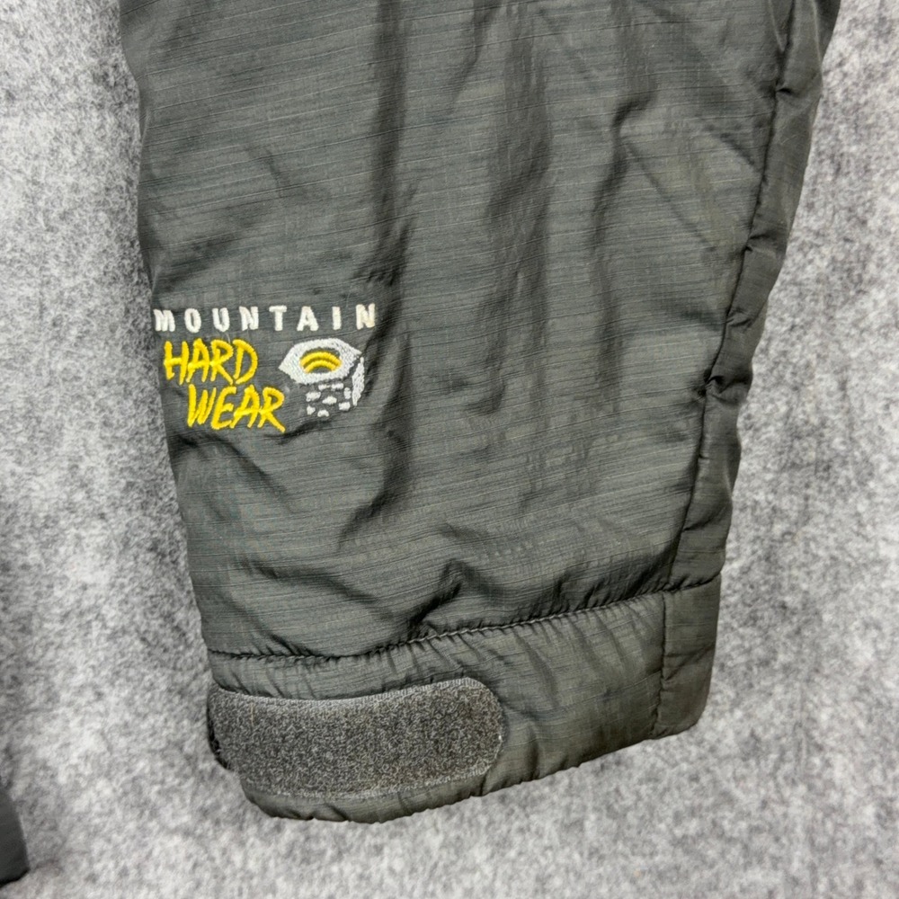 Mountain Hardwear Jacket Womens Medium Gray PrimaLoft Insulated Puffer Full Zip - Picture 5 of 15